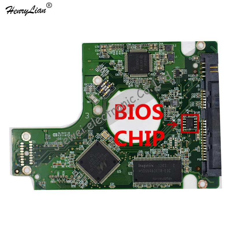 HENRYLIAN бесплатная доставка рабочий ноутбук HDD плата 2060-771672-004 REV A TS-M-8V02C 2061-771672-L04
