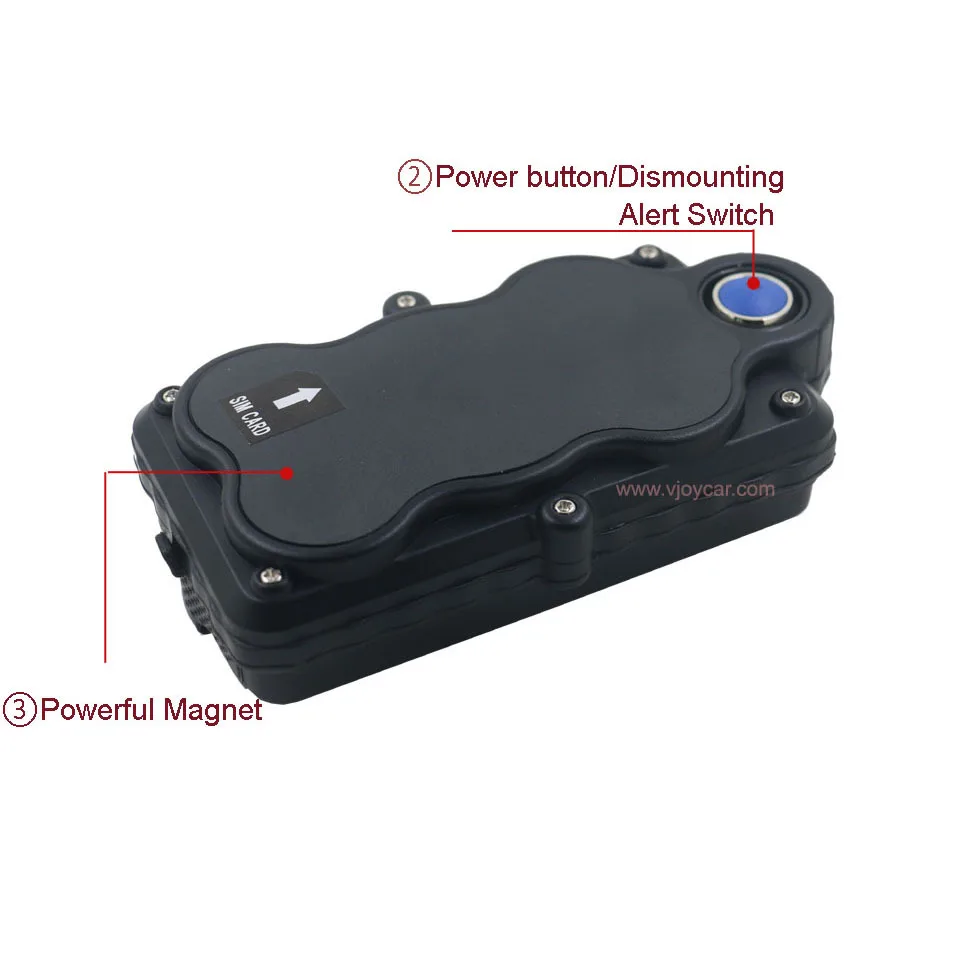 VJOYCAR TK05 GSM SMS GPRS Wi Fi gps трекеры Оффлайн регистратор данных реальные 5000 мАч большой