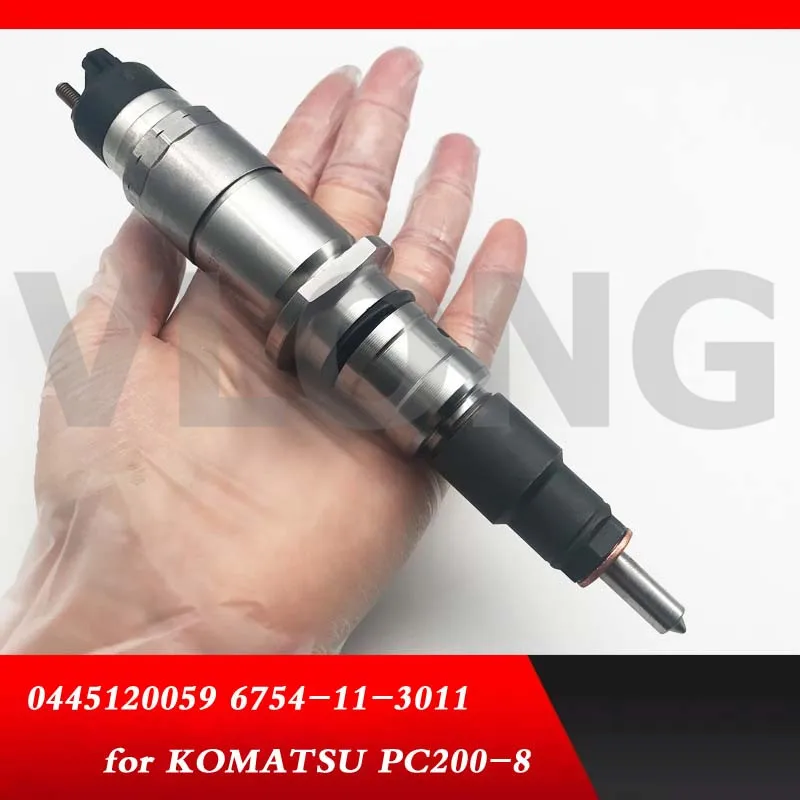 Diesel common rail fuel injector 0445120059 0445120231 for Dongfeng Cummins Ko/matsu excavator EUR-3 3976372 PC200/220/240-8 | Автомобили