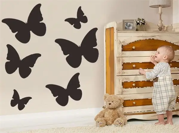 

Lowest Price Vinyl Chalkboard Wall Stickers Removable Blackboard Great Gift for KId's Play Room Decoration
