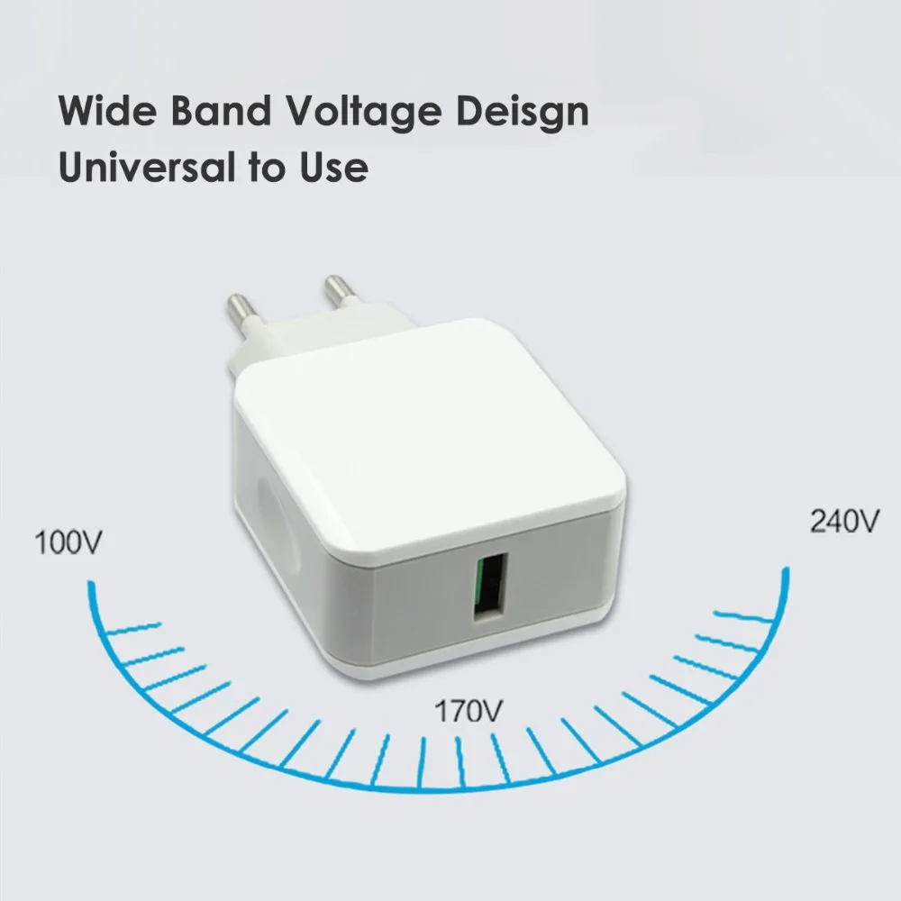 SOONHUA Универсальное зарядное устройство с несколькими портами USB