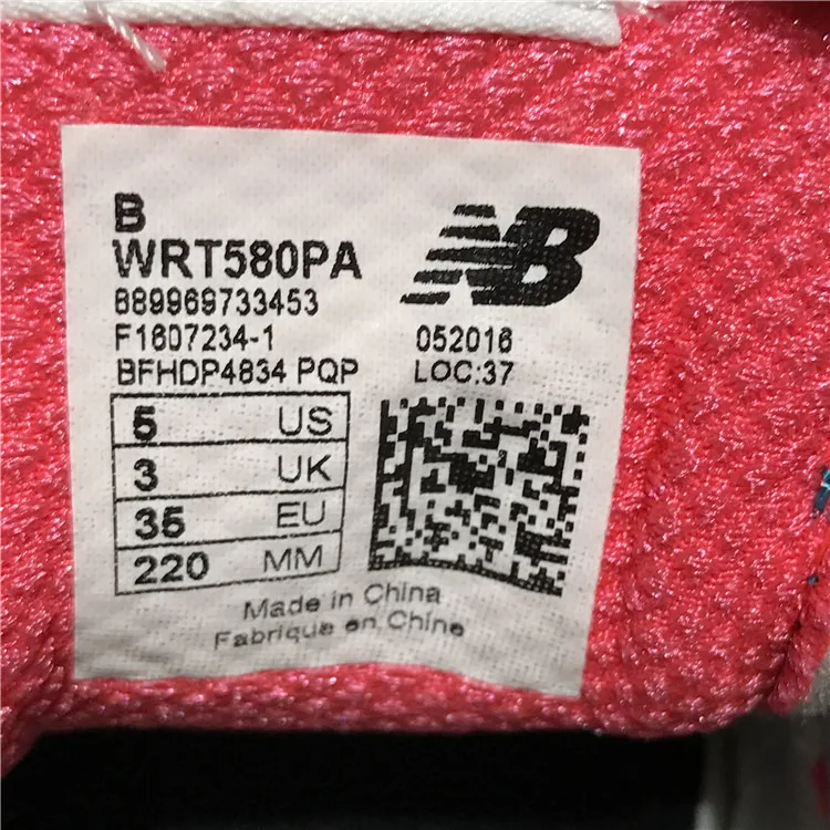 New Balance 580 серия женская обувь спортивная обувь для отдыха и бега NB580 Wrt580pb/Pa