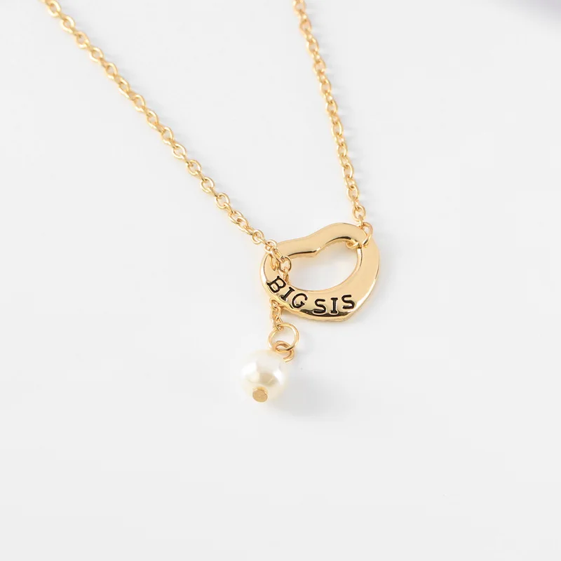Colsen Европейский Прохладный Стиль Jewelry Новинка 2017 года Сплава Письма Lil старшая