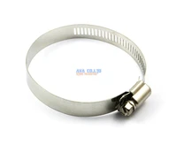 10 pieces 52 76mm stainless steel hose clamp worm gear hose pipe fitting clamp