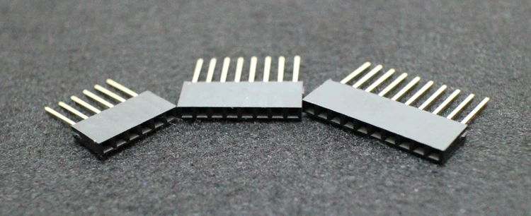 Hellotronics 60 шт./лот 20 шт. каждый 0 1 'Ƈx6 штифтов 1x8 1x10 щит Штабелируемый заголовок