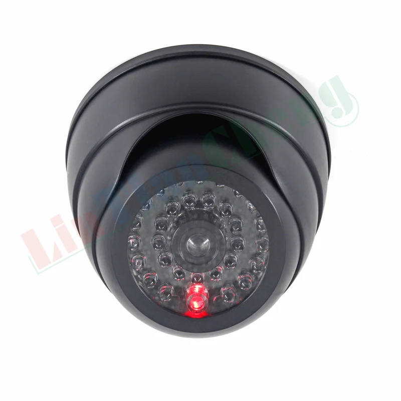 Поддельные пустышки CCTV камера пуля водонепроницаемый открытый Крытый безопасности камеры наблюдения солнечный светильник со светодиодной подсветкой