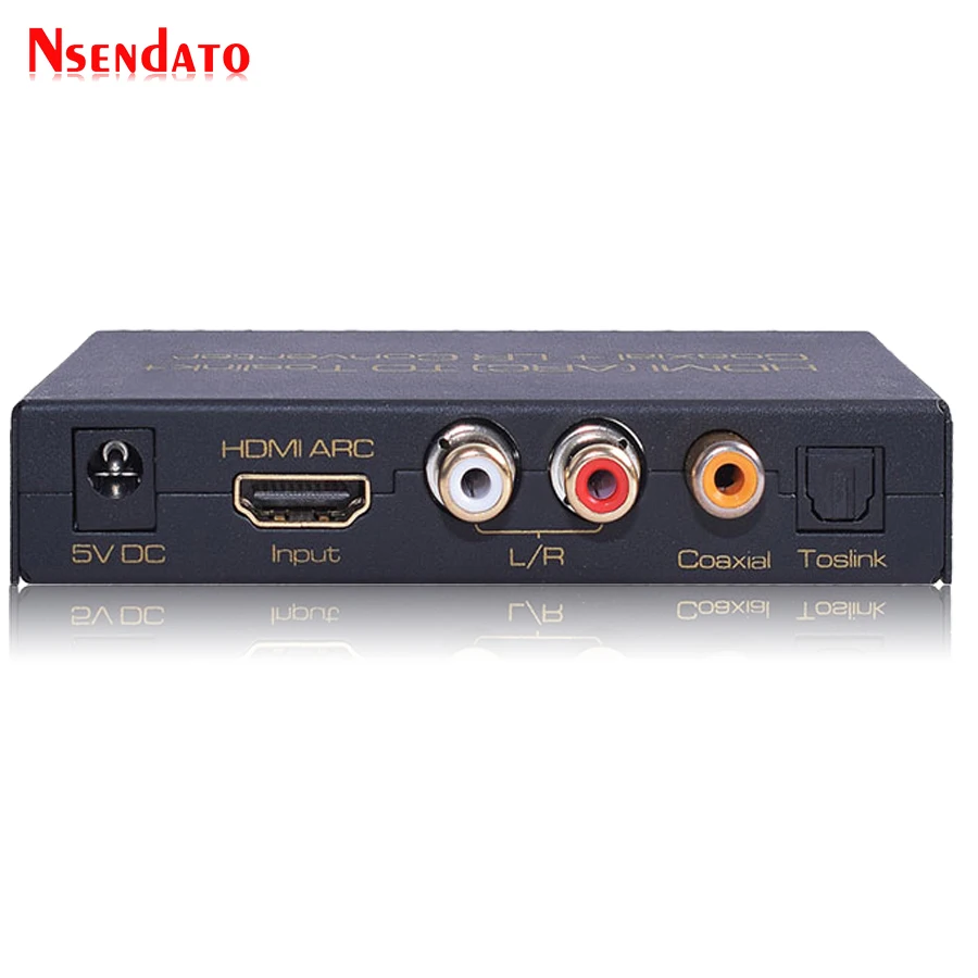 HDMI ARC Toslink коаксиальный аналоговый L/R конвертер адаптер аудио экстрактор для PCM2.0