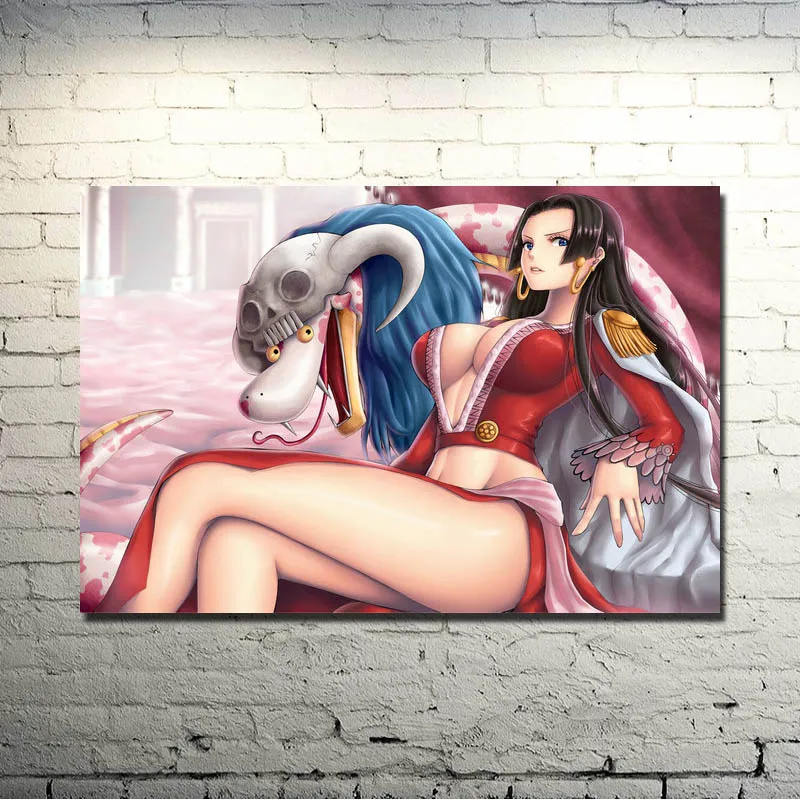 One Piece Strong World персонажи искусства шелковая ткань плакат печать 13x20 32x48 дюймов