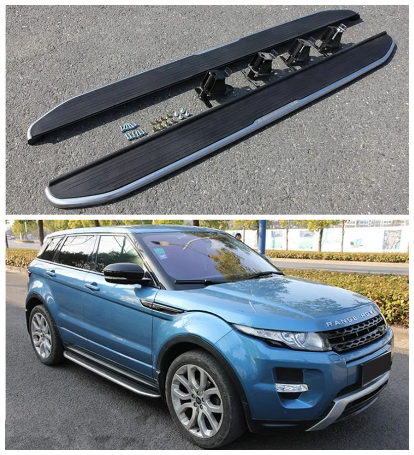 Подножки для LAND ROVER RANGE EVOQUE 2011 2019 боковые подножки педали высококачественные Nerf