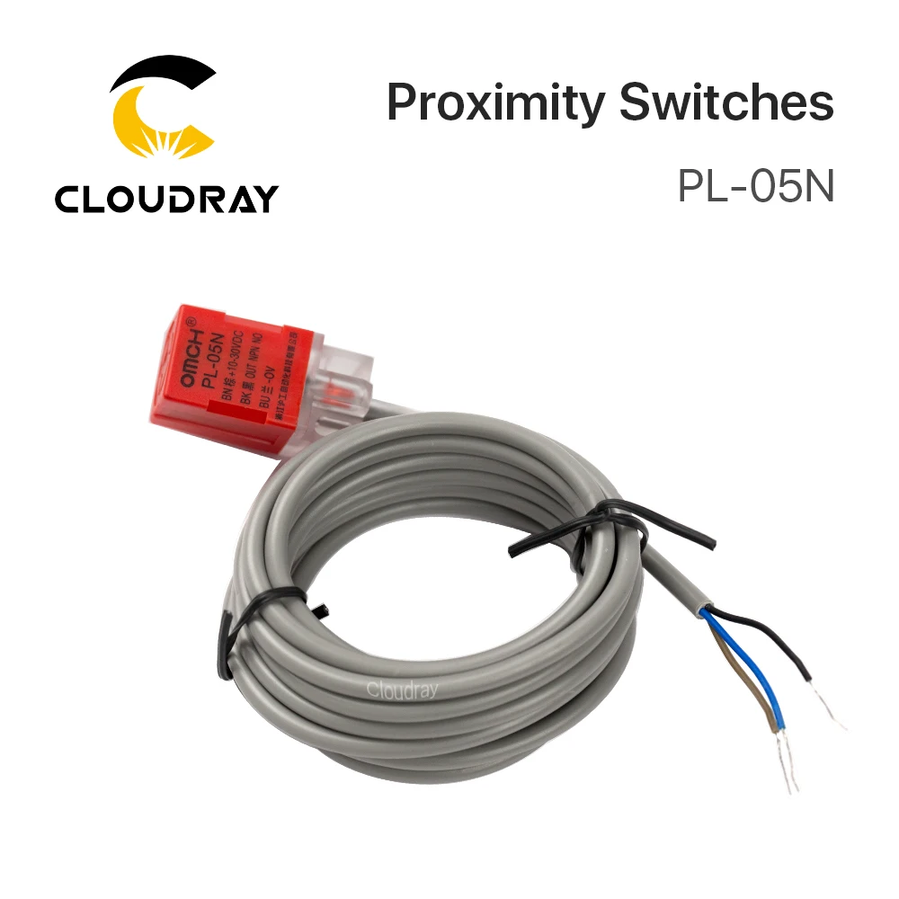 Cloudray индуктивный датчик приближения переключатели PL-05N 5 мм NPN из DC10-30V нормальный Открытый для лазерной резки