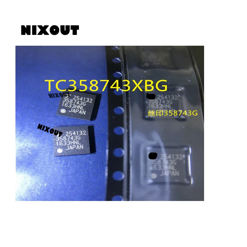 5 шт. ~ 20 шт./лот новый оригинальный TC358743XBG TC358743XB TC358743X TC358743 358743G BGA фотография