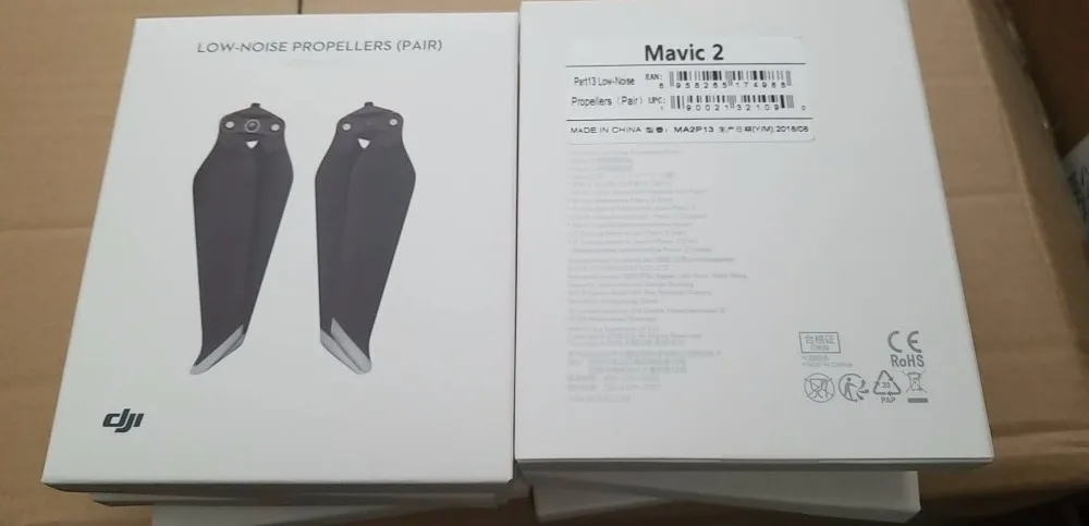 

IN Stock Mavic 2 Pro Zoom Low Noise Propellers Propeller blades For DJI Mavic 2 Silver Color Original