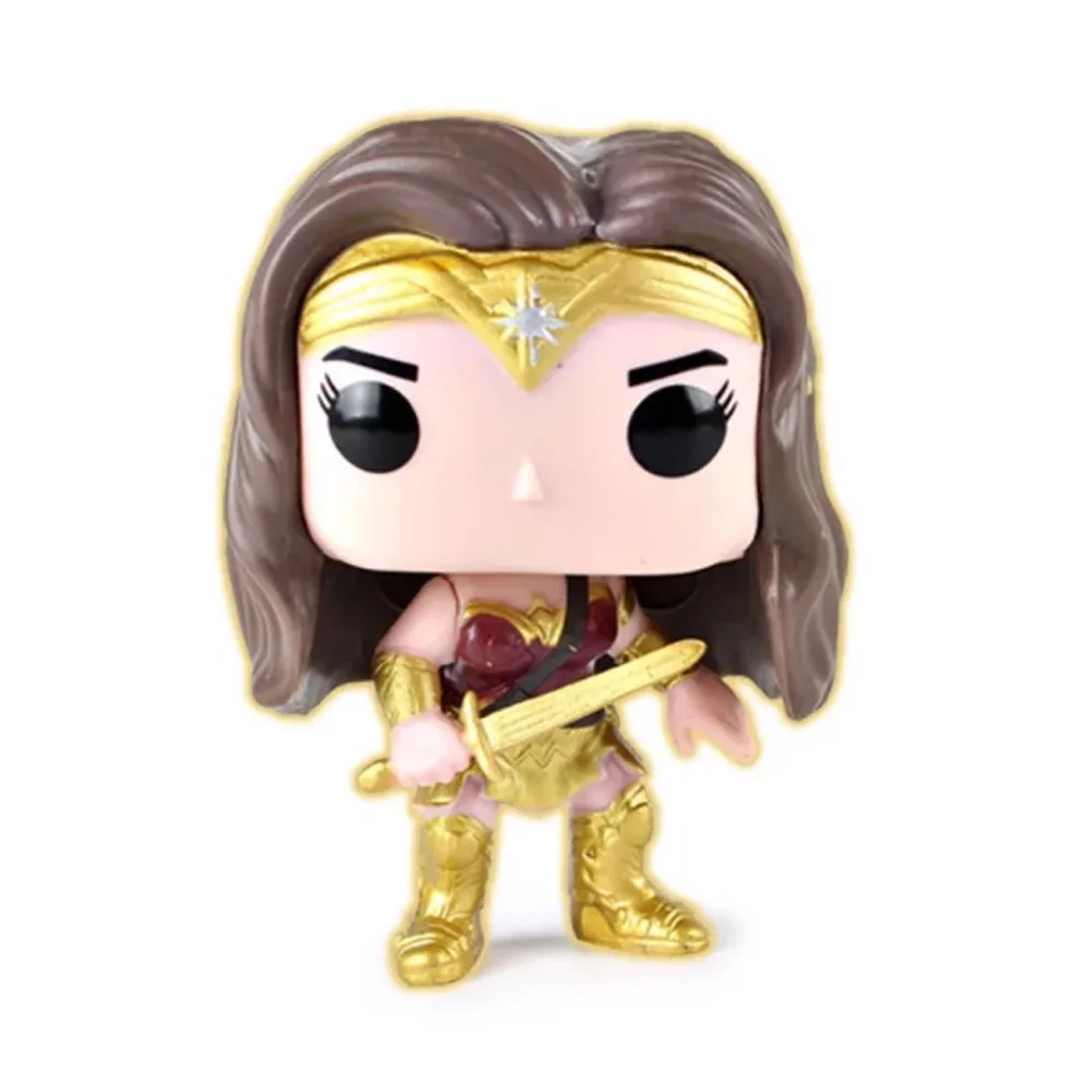 DC Лига Справедливости персонаж 10 см Супер Герой Чудо Женщина Супермен Бэтмен