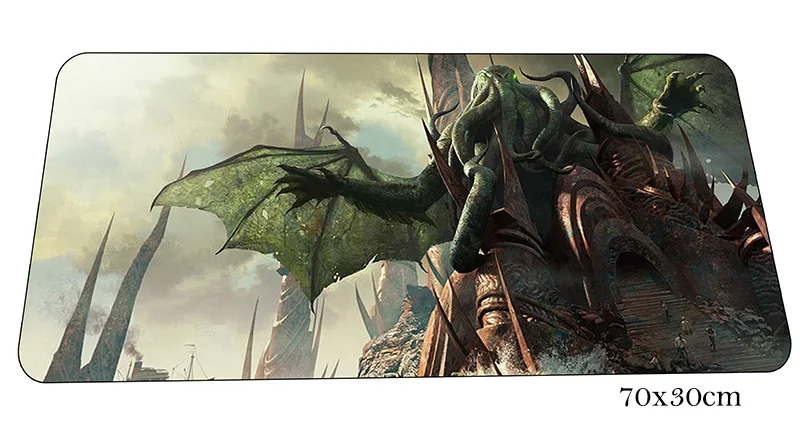 Size 700x300X2MM Коврик для мыши cthulhu, компьютерный геймер, коврик для мыши 700x300X2 мм,, коврик для мыши, эргономичный гаджет, большие настольные коврики - Цвет: Size 700x300X2MM