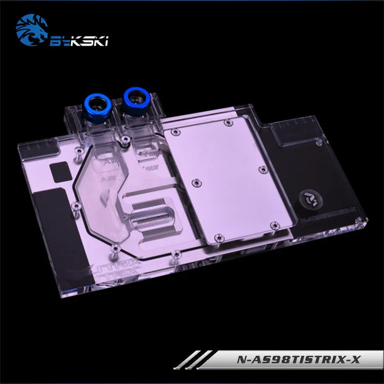 Bykski полное покрытие блок видеокарты использовать для ASUS STRIX GTX 980TI DC3OC медный