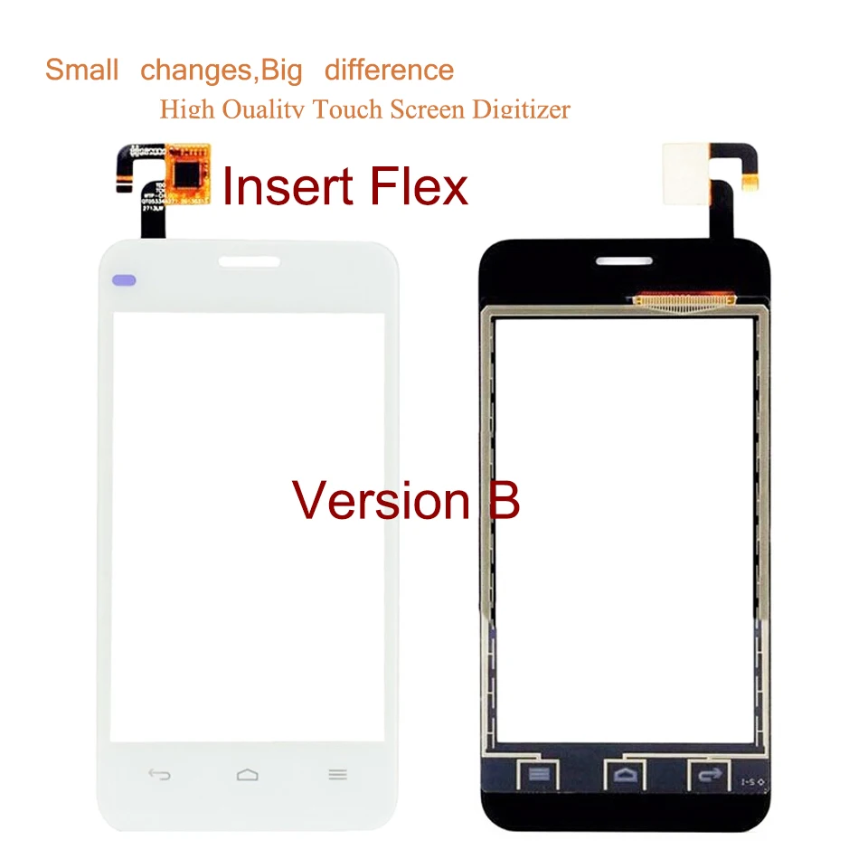 Для Huawei Ascend Y320 Y321 Y320T Y320U Y320C сенсорный экран Сенсорная панель дигитайзер передняя