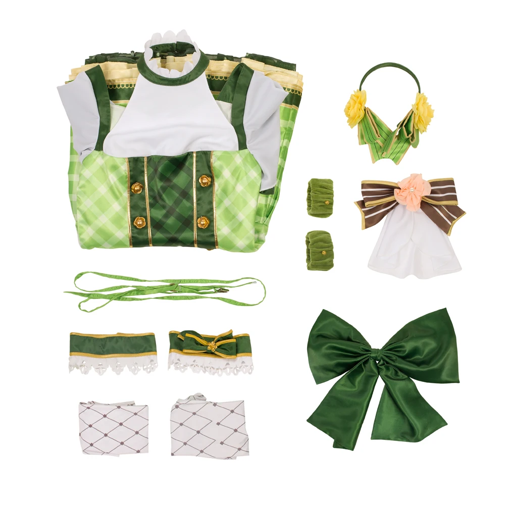 Аниме Love Live! Костюм для косплея Hanayo Koizumi букет цветов Пробуждение Косплей
