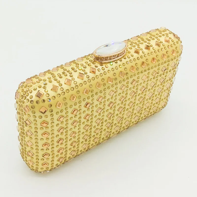 Boutique De FGG розовый клатч с кристаллами цвета шампанского, вечерняя сумочка, женские свадебные сумочки с бриллиантами, сумка для невесты