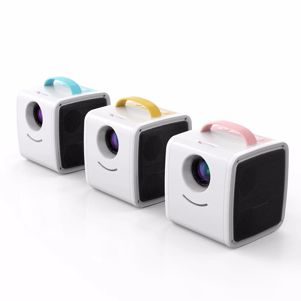 Портативный проектор Q2 для домашнего образования поддержка USB HDMI TF AV|home theater|unic