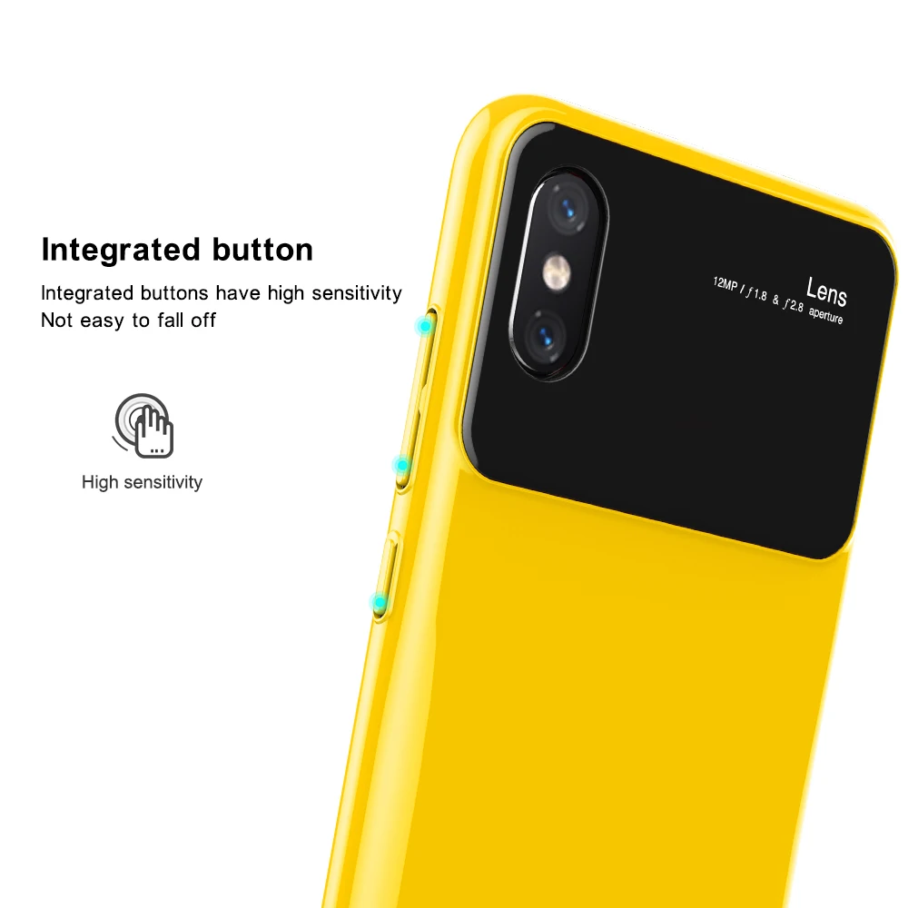 Для Xiaomi mi 8 Pro Чехол Для Телефона Жесткий ПК Блестящий глянцевый тонкий mi 8 8pro Lite чехол тонкий анти-осенний защитный чехол цветные чехлы