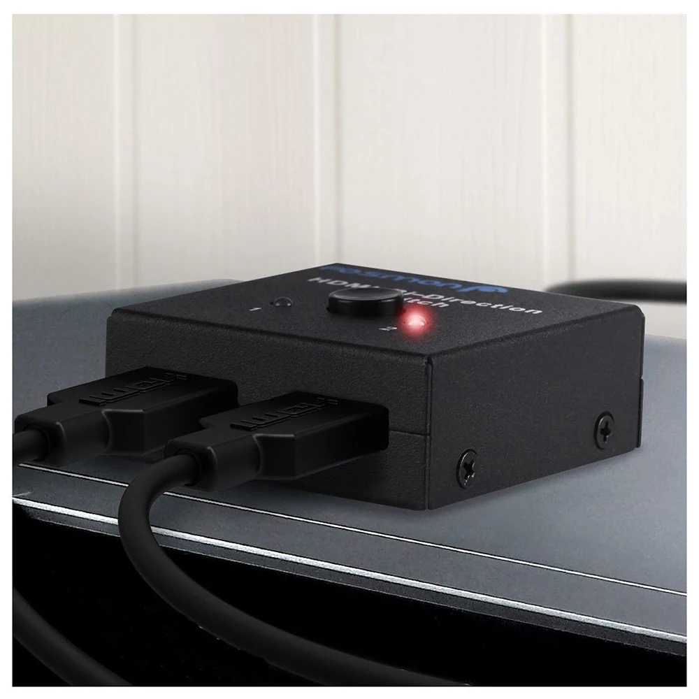 2x1 1x2 Ultra 4K Bi Direction HDMI 2.0 Switch Switcher Hub HDCP 3D 1080p HD Splitter | Электроника