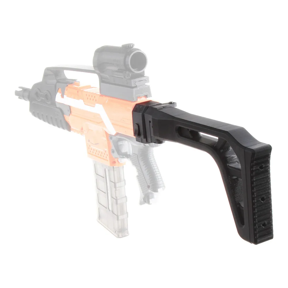 Рабочий мод F10555 3D печать наплечная складная игрушка Kriss MAC для Nerf серии N strike
