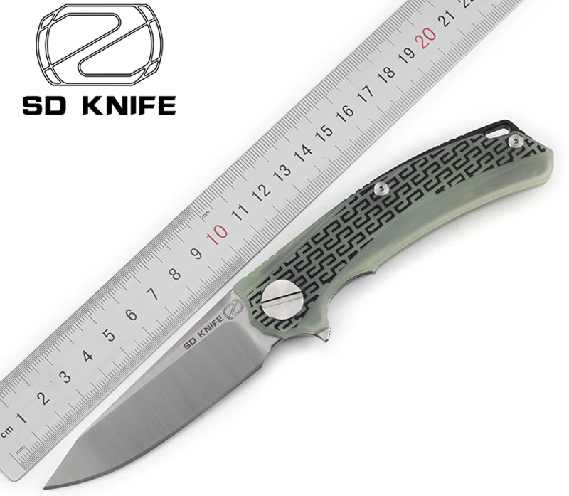 STEDEMON BG01 Флиппер складной нож 12C27 лезвие KVT шарикоподшипник G10 Ручка Кемпинг Охота Открытый выживания Ножи EDC инструменты