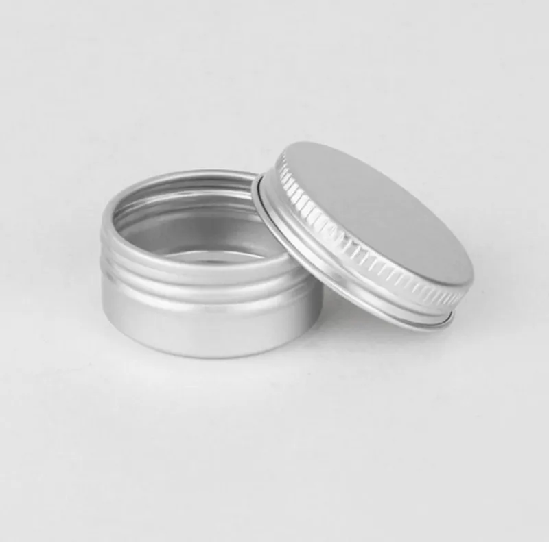100ps/lot High Quality Empty silver 10g Aluminum Pot Jars Cosmetic Containers With Lids Eye cream hair refillable conditioner | Красота и