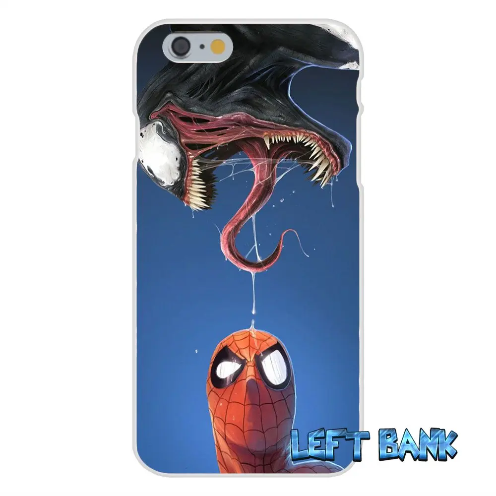 Spiderman злодей Marvel Venom кремния мягкий чехол для телефона HTC один m7 M8 A9 M9 E9 плюс Desire 630