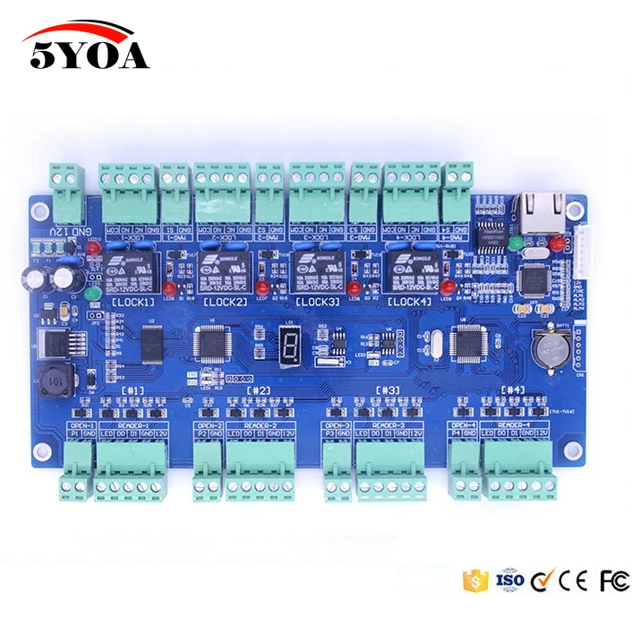 RS232 RS485 rfid система контроля доступа панель управления доступом интерфейс