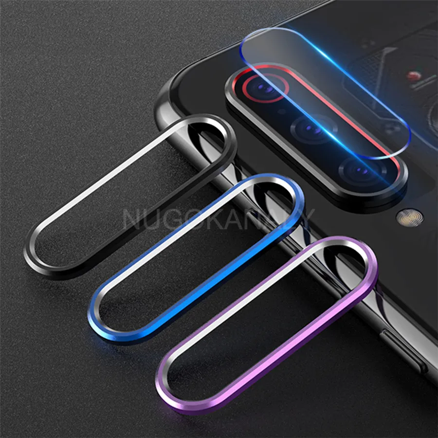 Закаленное стекло + металлическое защитное кольцо для Xiao mi Red K20 Note 7 8 Pro 8T объектив