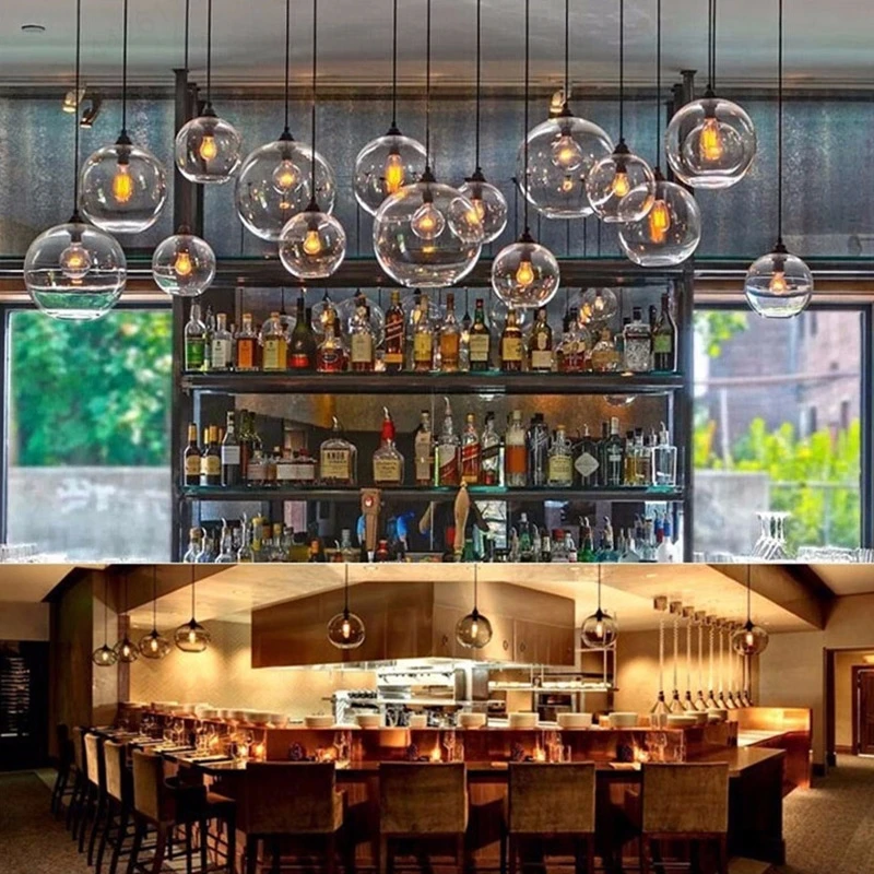 BLUBBLE Лофт пеньковая веревка Винтаж подвесные светильники личность подвесной