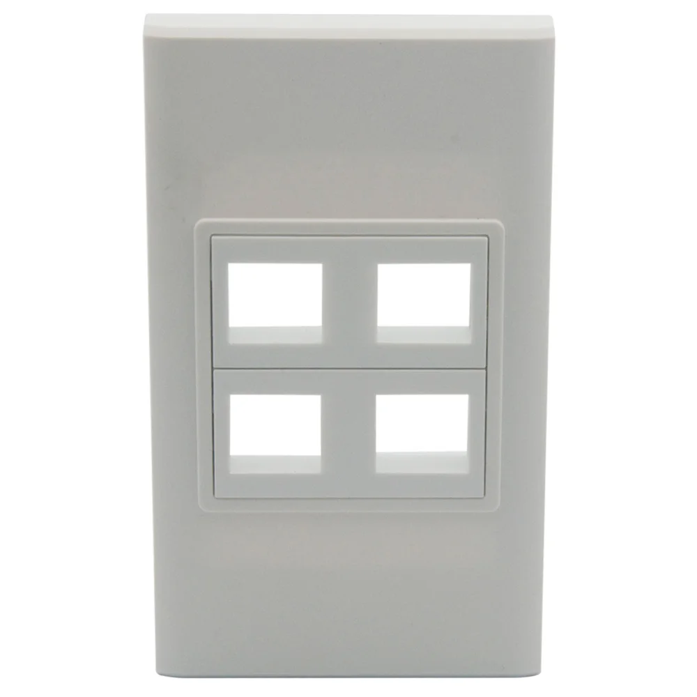Настенная плита keystone с 4 портами|wall plate|keystone wall platekeystone |