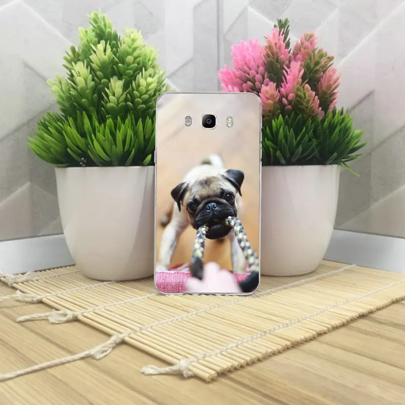 Мягкий силиконовый чехол для Samsung Galaxy A3 A5 A7 J2 J3 J4 J5 J6 J7 J8 2016 2017 2018 с милой забавной