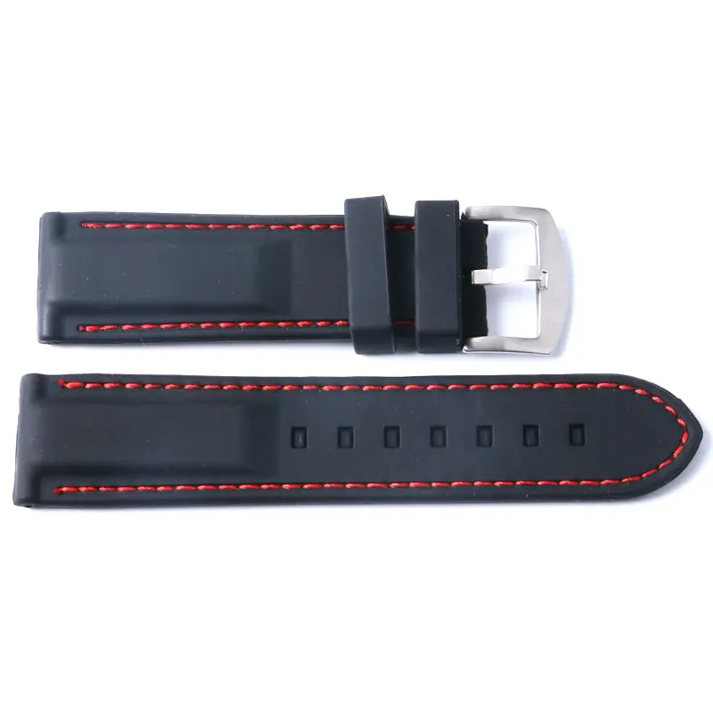 10 шт. силиконовые ремешки для часов 22 мм 24 | Наручные часы
