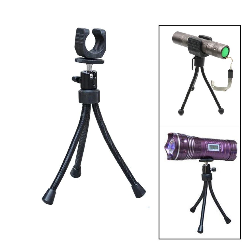 Металлический вращающийся штатив-фонарик треугольная опора с пластиковым