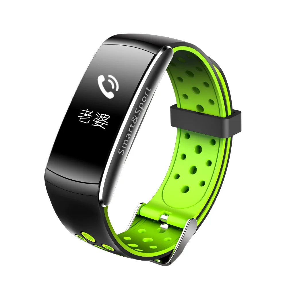 Smartch Z11 Смарт часы браслет Цвет Экран сердечного ритма крови Давление монитор