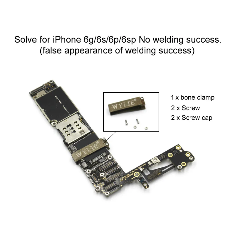 Фиксированный скелет для iphone A8 A9 6g/6 s/6 p/6sp Сварка ложное изображение Материнская