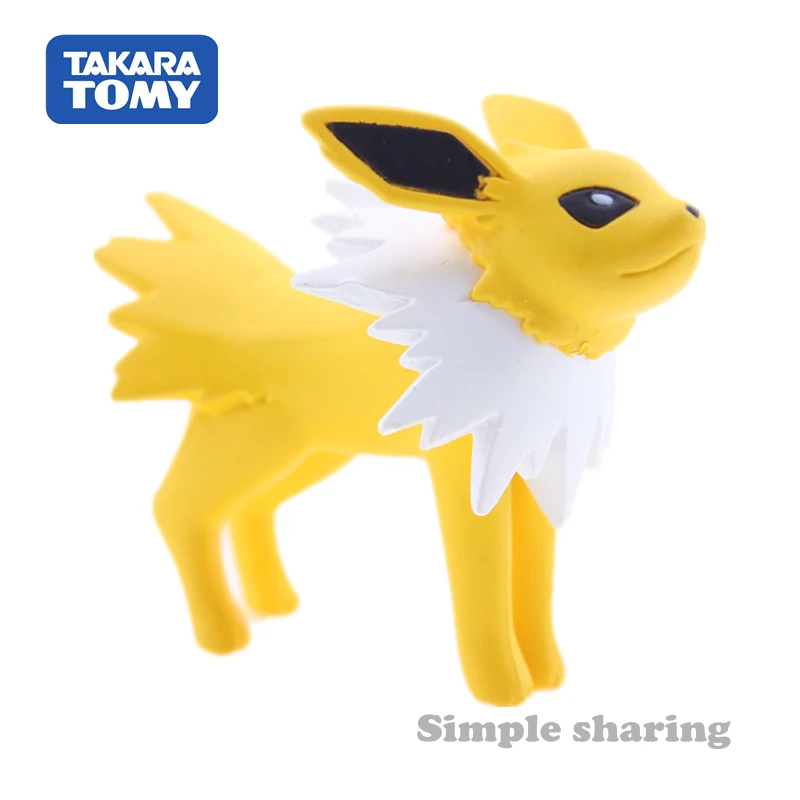 Фигурки Takara Tomy Tomica Pokemon Go марионетка джелтеон карманный монстр монклель EX60 литые миниатюрные лисы Лидер