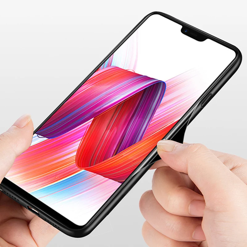 Каменный узор закаленное Стекло чехол для OPPO R 15 защитных чехлов OPPOR15 PACM00 чехла