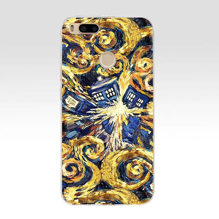 257AQ Van Gogh Tardis силиконовый мягкий ТПУ чехол для телефона xiaomi redmi 4a 6a 4x note 5a pro mi