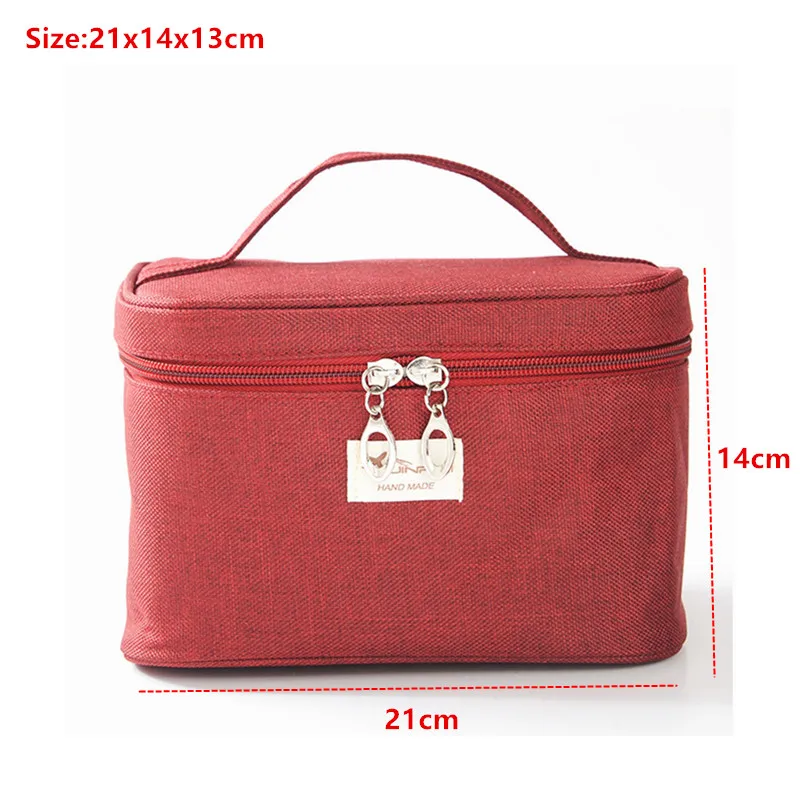 Free shipping Multi-color Hotel travel makeup storage bag wash pouch holder cases with handle Korea style handbag | Дом и сад