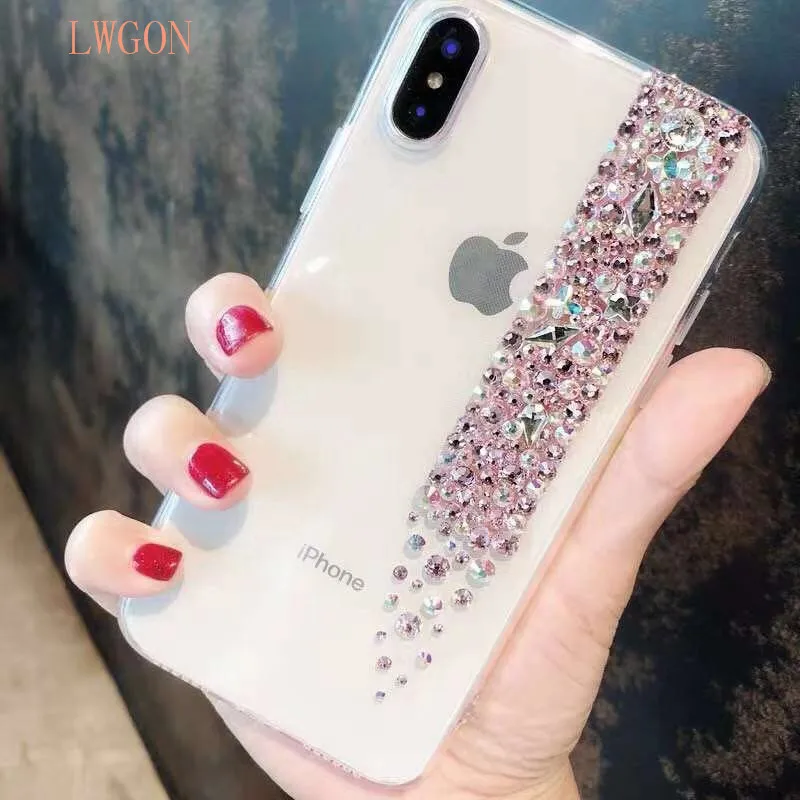 Светло-голубой Алмаз чехол для Voor huawei Honor Note 10 фотоаппаратов моментальной печати 7