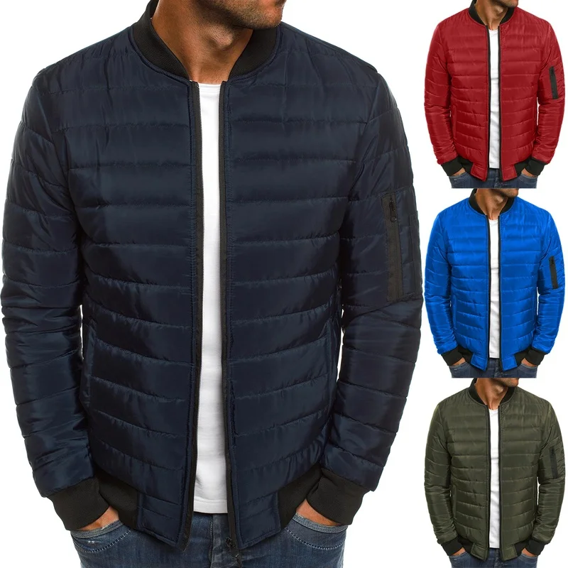 ZOGAA Men Winter Jackets Casual Parkas Windbreak Solid Quality Thicker Coats Hooded Slim Fit Fashion Brand Clothing | Мужская одежда