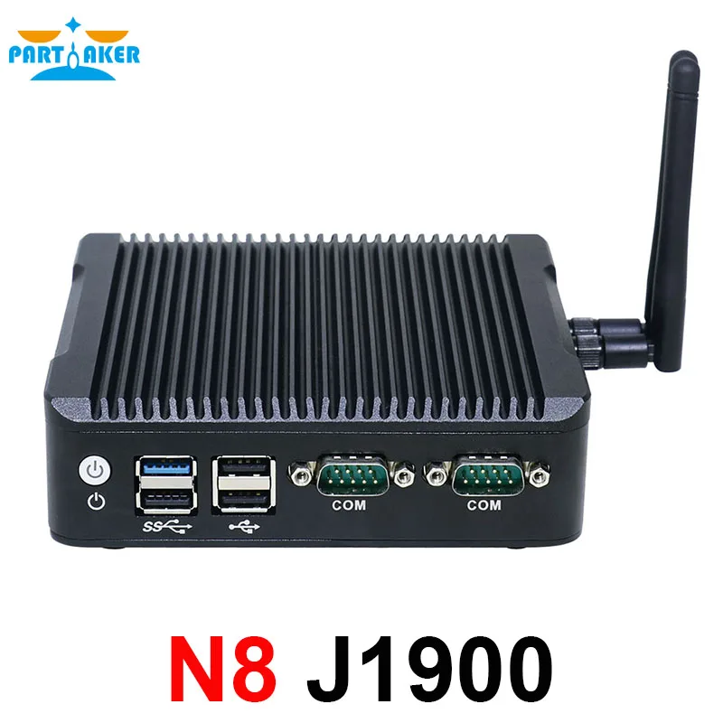 Мини ПК parмягкий 2 lan порта процессор Intel quad core J1900 0 ГГц Безвентиляторный Компьютер