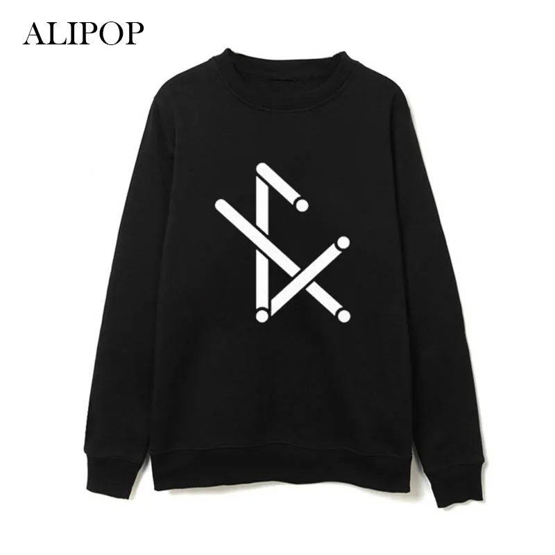 Youpop KPOP FX F(X) с капюшоном в виде альбома Krystal повседневные хлопковые толстовки