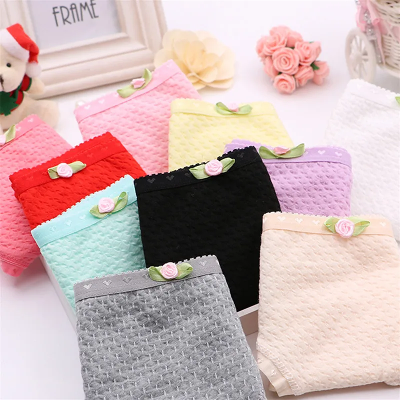 3 шт./Лот хлопковые трусики для девочек 12 18 лет|kids girls panties|girls pantieskids panties |