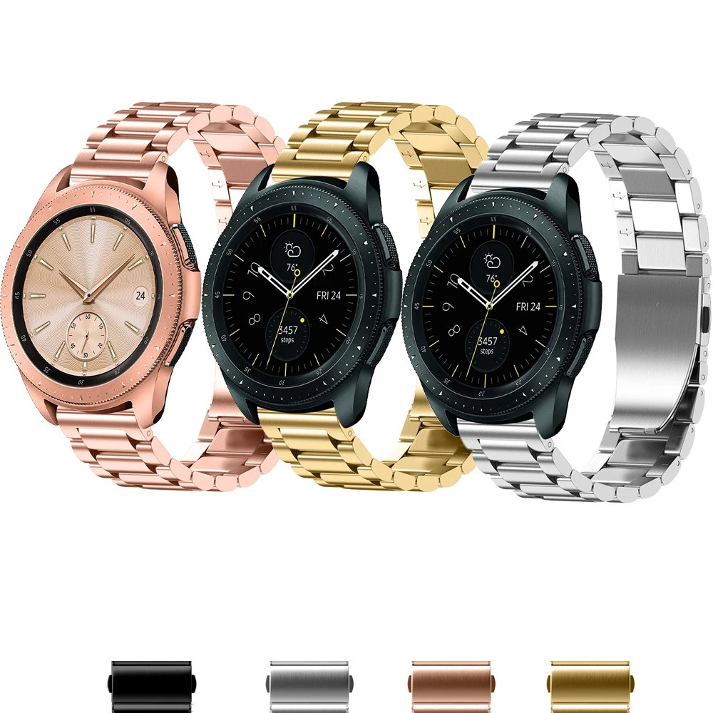Ремешок для часов Samsung Gear S3/S2 Frontier Классический ремешок Galaxy 22 мм 20 42 46 мм|Ремешки
