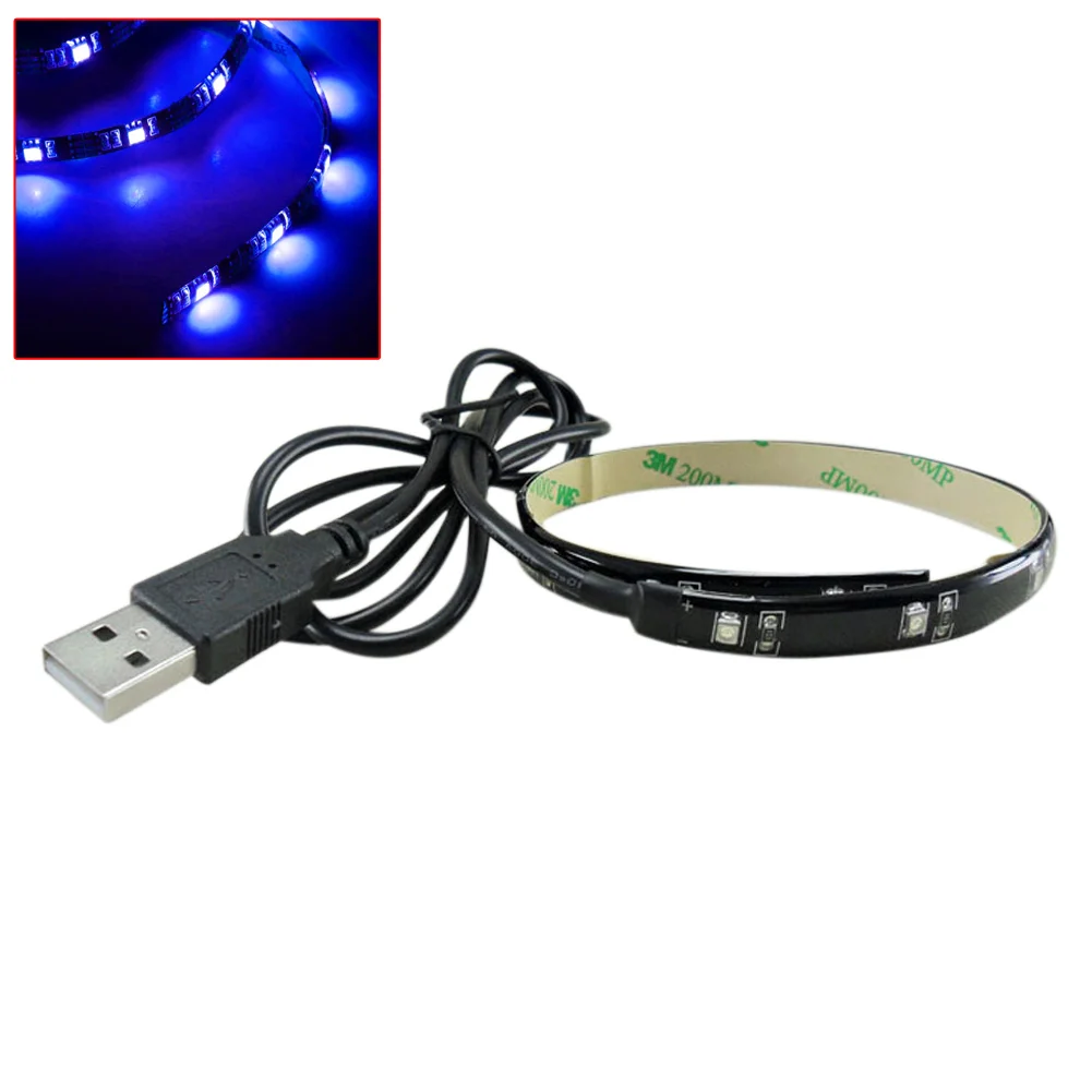 Источник питания USB 12 светодиодных лент 3528 5В освещение смещения для HDTV TV