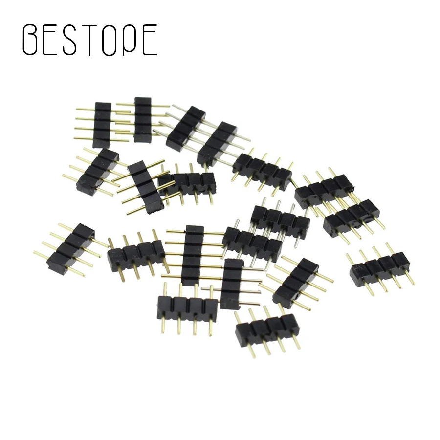 5 шт./лот 4 Pin 5pin USB разветвитель кабеля светодиодные полосы разъем для 2835 5050 RGB/RGBW LED
